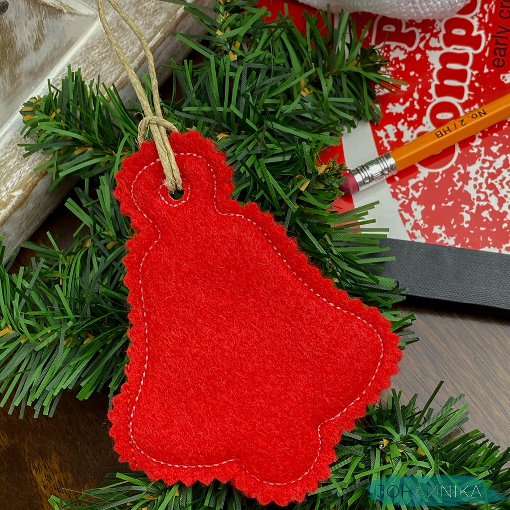 Personalized Student Christmas Ornament