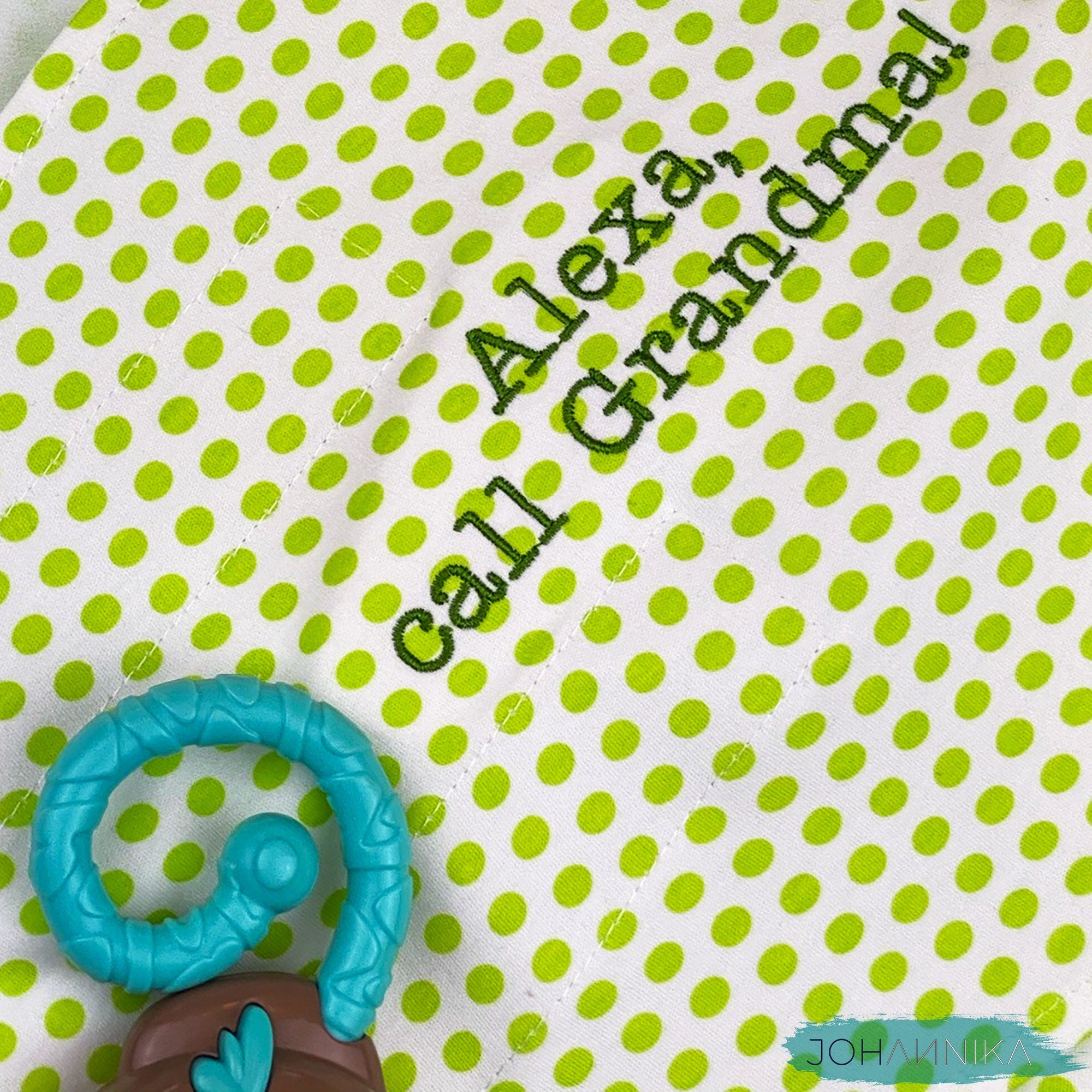 Baby Swaddle Blanket - Greed Dots