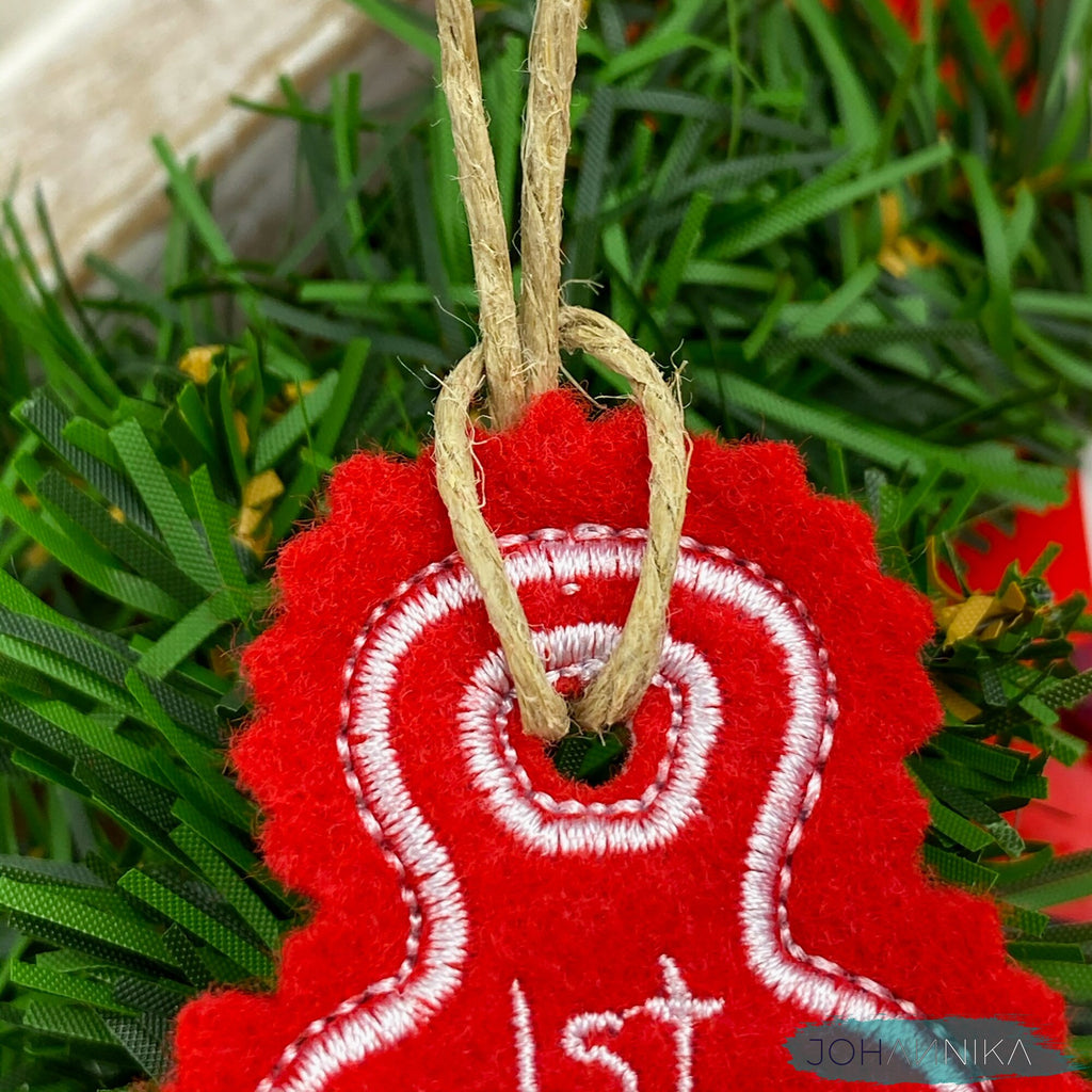 Personalized Student Christmas Ornament