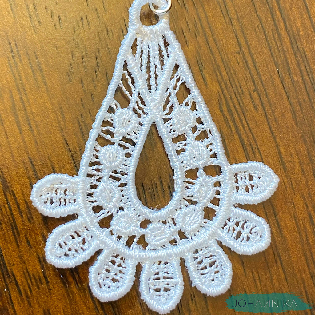 Bridal Lace Earrings