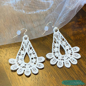 Bridal Lace Earrings