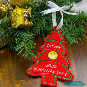 Personalized Hungarian Christmas 2020 Ornament